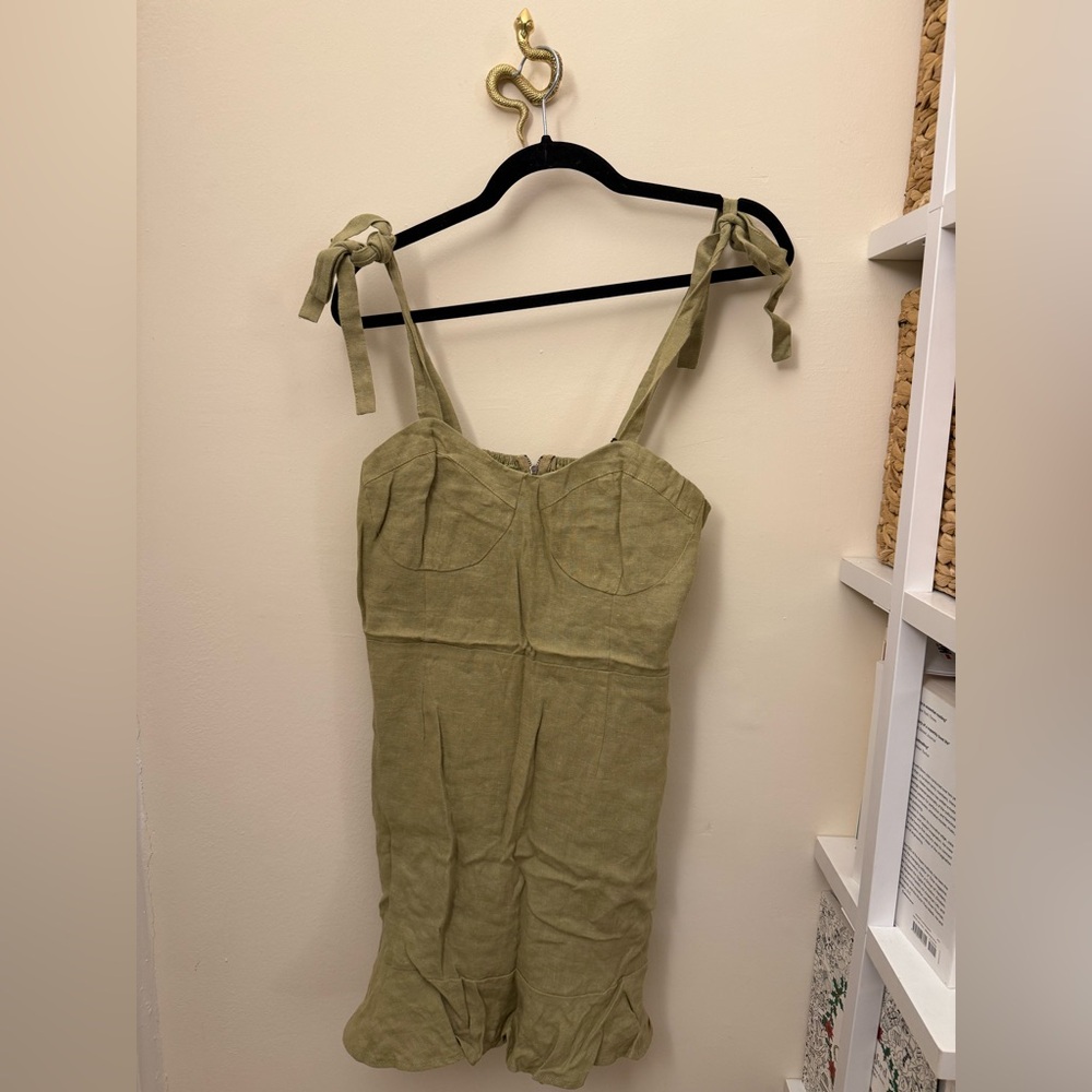 New! Audrey Linen Dress